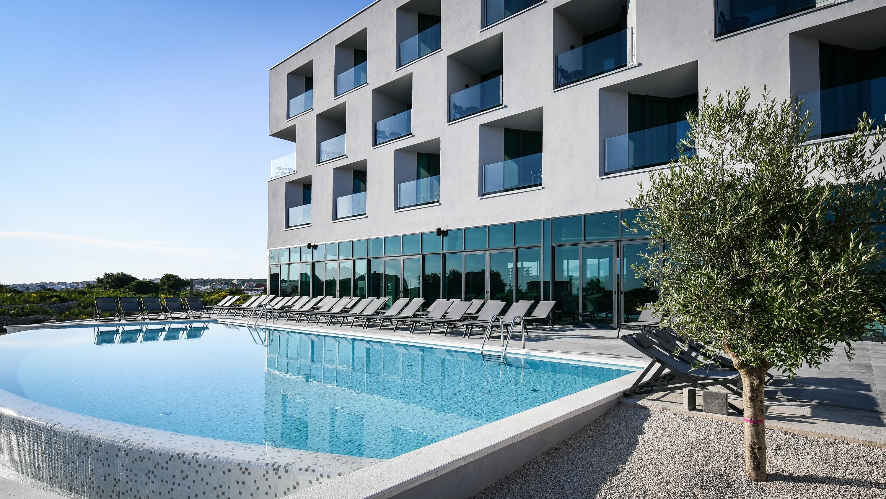 Hotel Olea Novalja Exterior foto